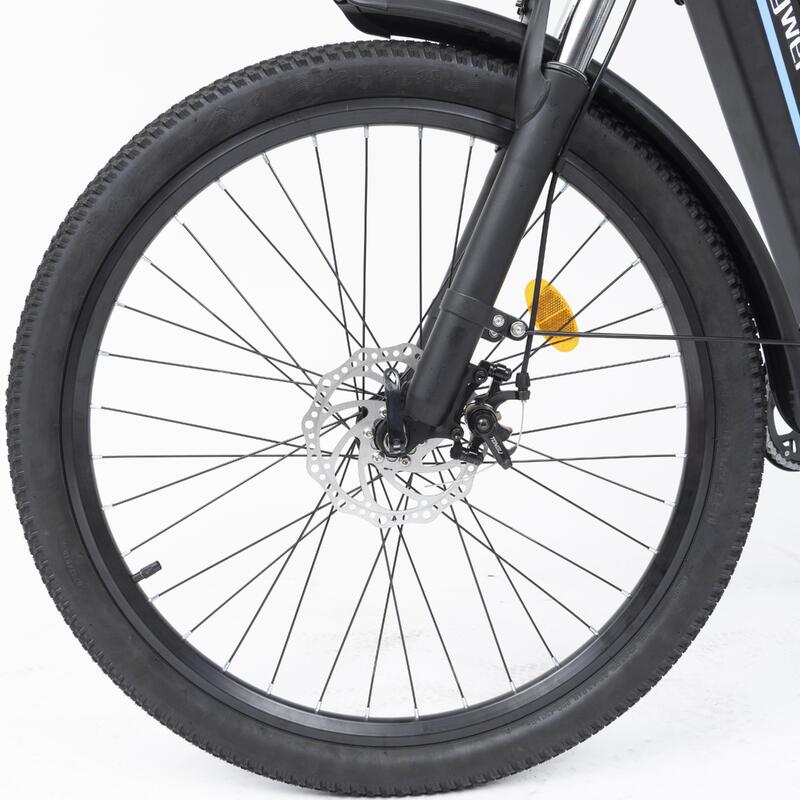 A26 bicicletă electrică pentru adulți, baterie 36V 13Ah și roți de 26 de inci.