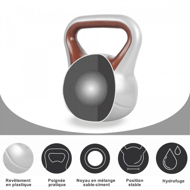 Kettlebell Stylish 2-20 KG 2/7