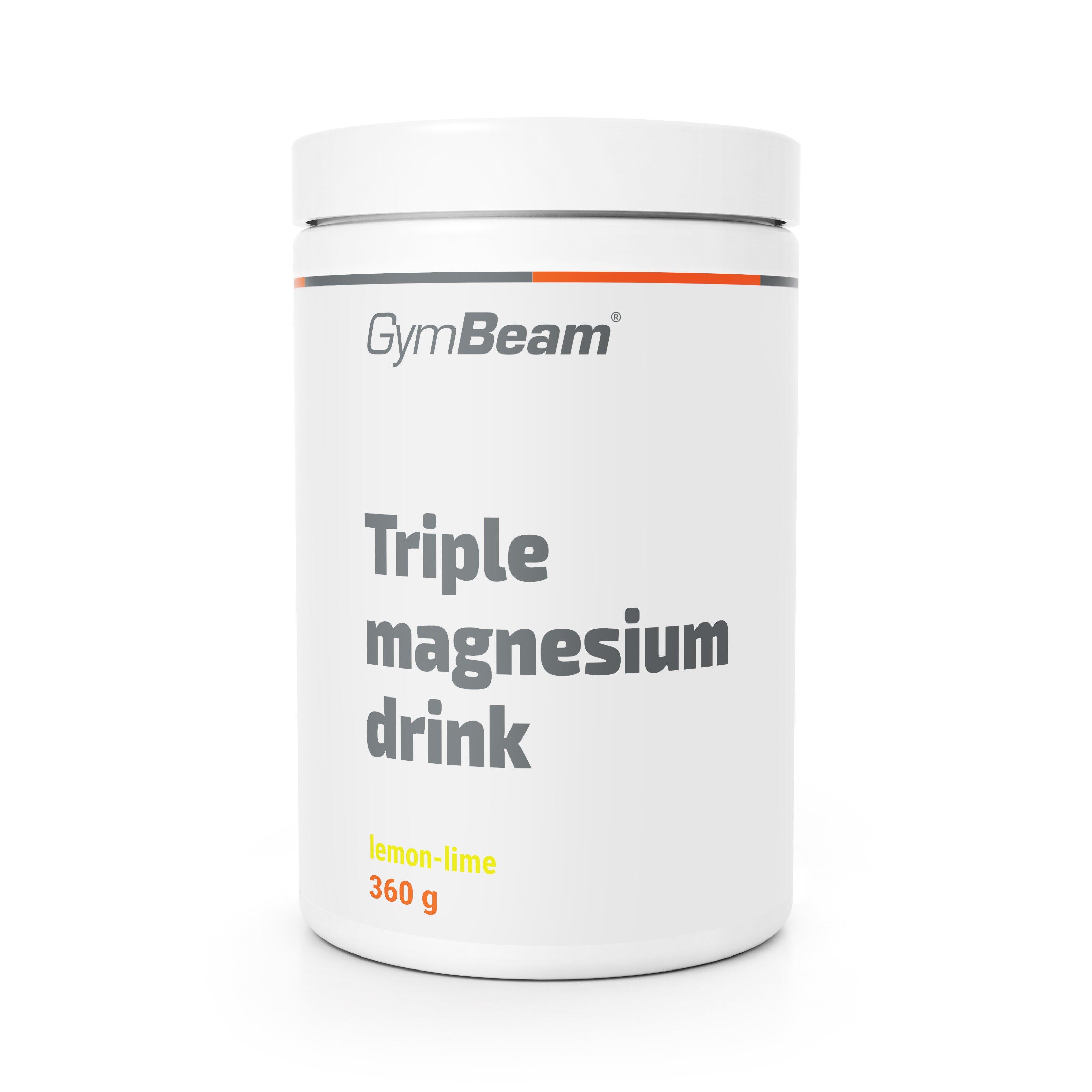 GYMBEAM Hořčík Triple magnézium drink prášek tři formy 360 g