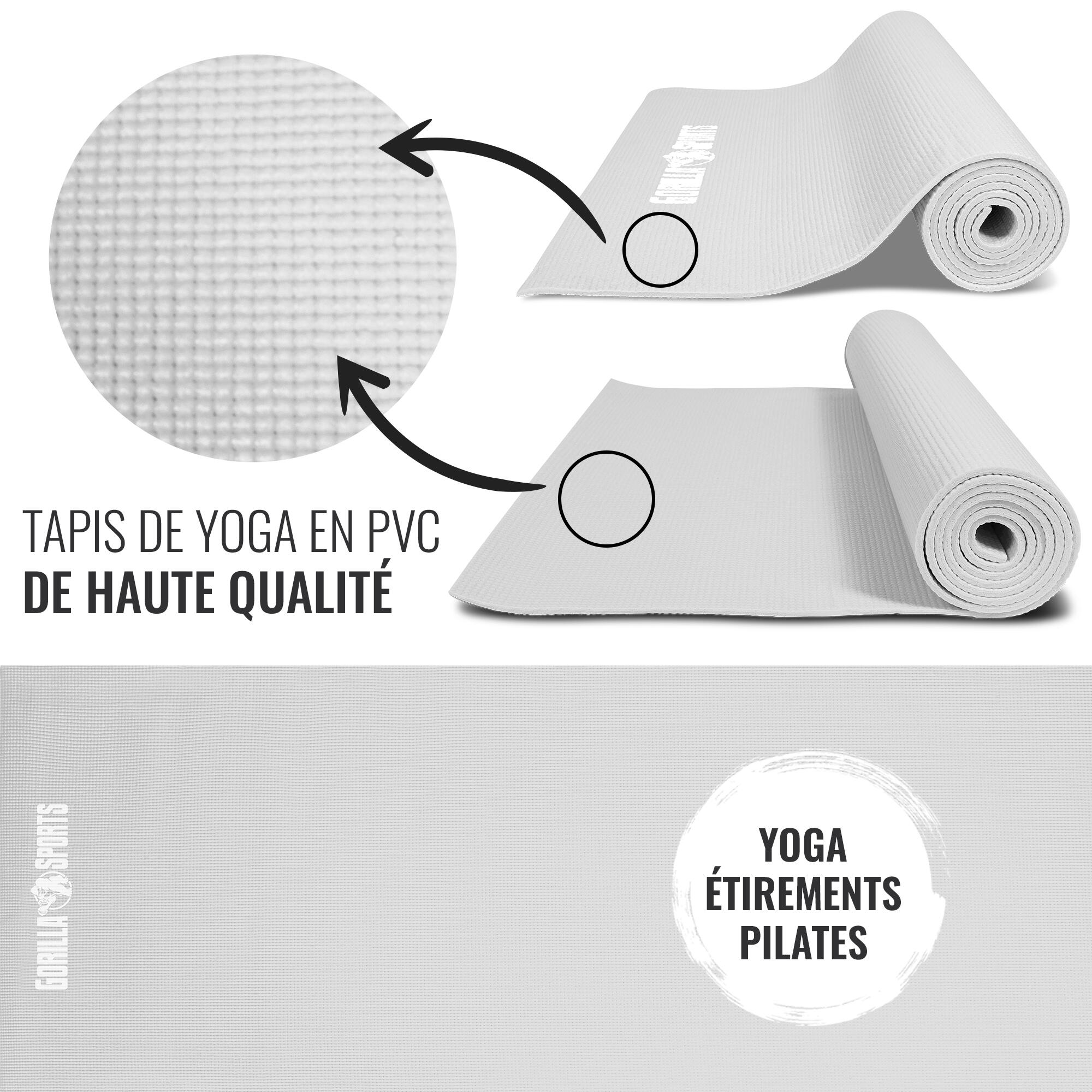 GORILLA SPORTS Yogamatte 2/7