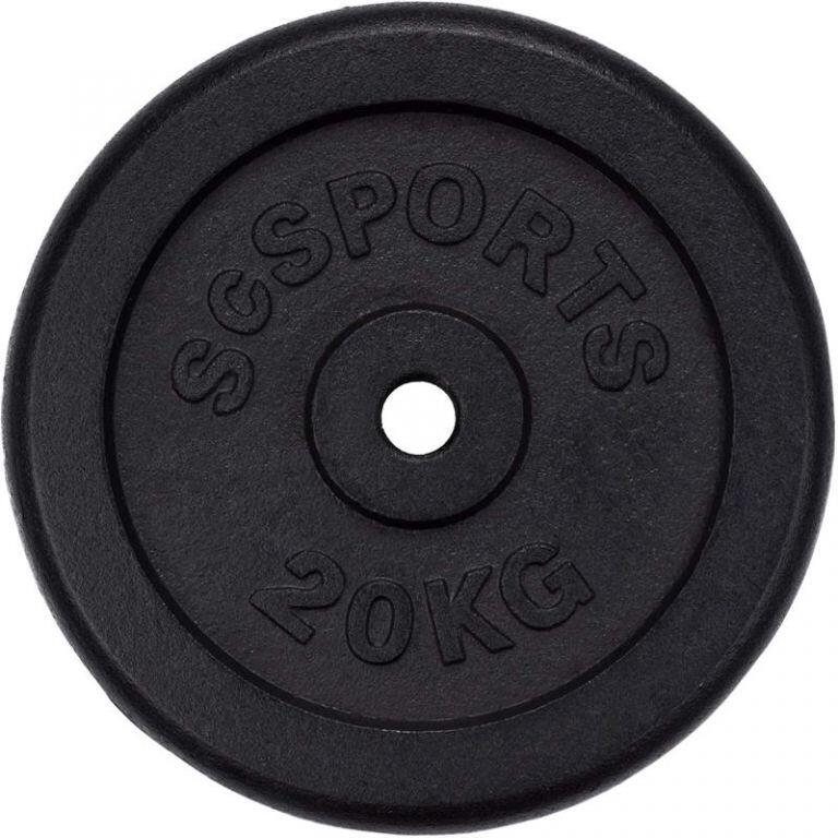 Zátěž - silový - litinový kotouč 20 kg - kotouč 2/6