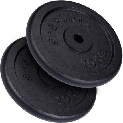 Disque musculation fonte - Set 4x5kg