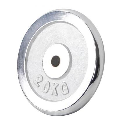 8 DISQUES DE POIDS CHROMÉS |DIAMETRE 31 MM| MUSCULATION |4x5, 2x2,5 ET 2x1,25KG