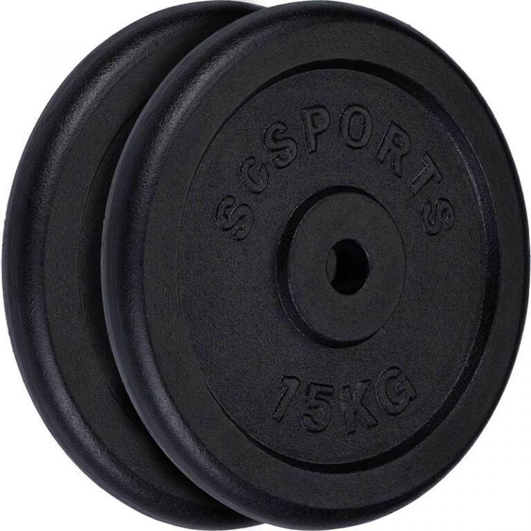 Zestaw obciążników ScSPORTS 30 kg 4/6