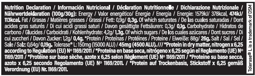 LIFE PRO ISOLATE ZERO 500G - Proteína Aislada Baja en Azúcar 3/3