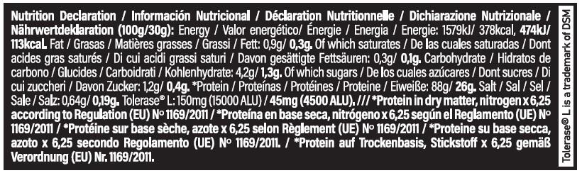 LIFE PRO ISOLATE ZERO 500G - Proteína Aislada Baja en Azúcar 3/3