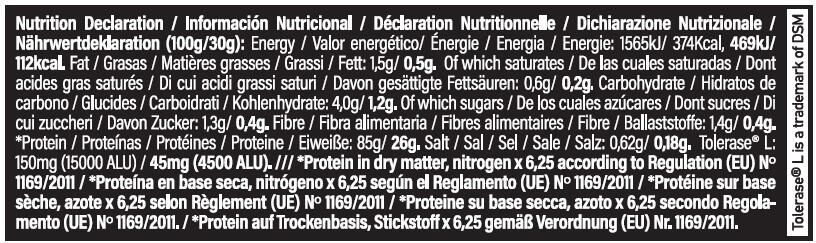 LIFE PRO ISOLATE ZERO 500G - Proteína Aislada Baja en Azúcar 3/3