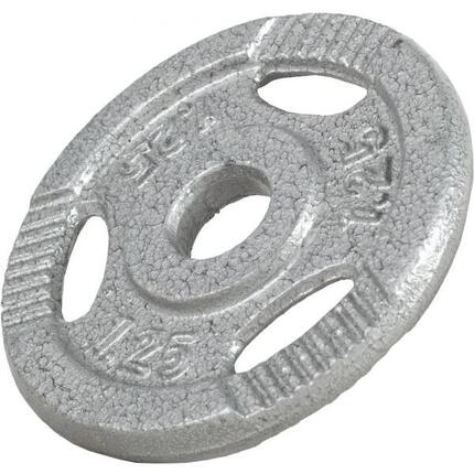 DISQUE DE MUSCULATION FONTE GRIP | DIAM 31MM | GRIS | AU CHOIX DE 1,25KG À 20KG