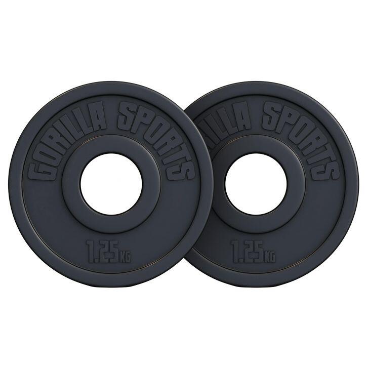 Discuri olimpice umplute cu ciment 50/51mm % SET 2x1,25 KG Gorilla Sports