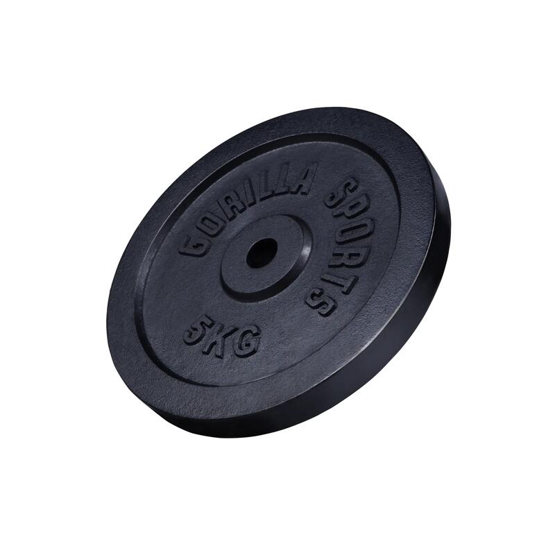 Disc din fontă 30/31 mm 5 kg Negru