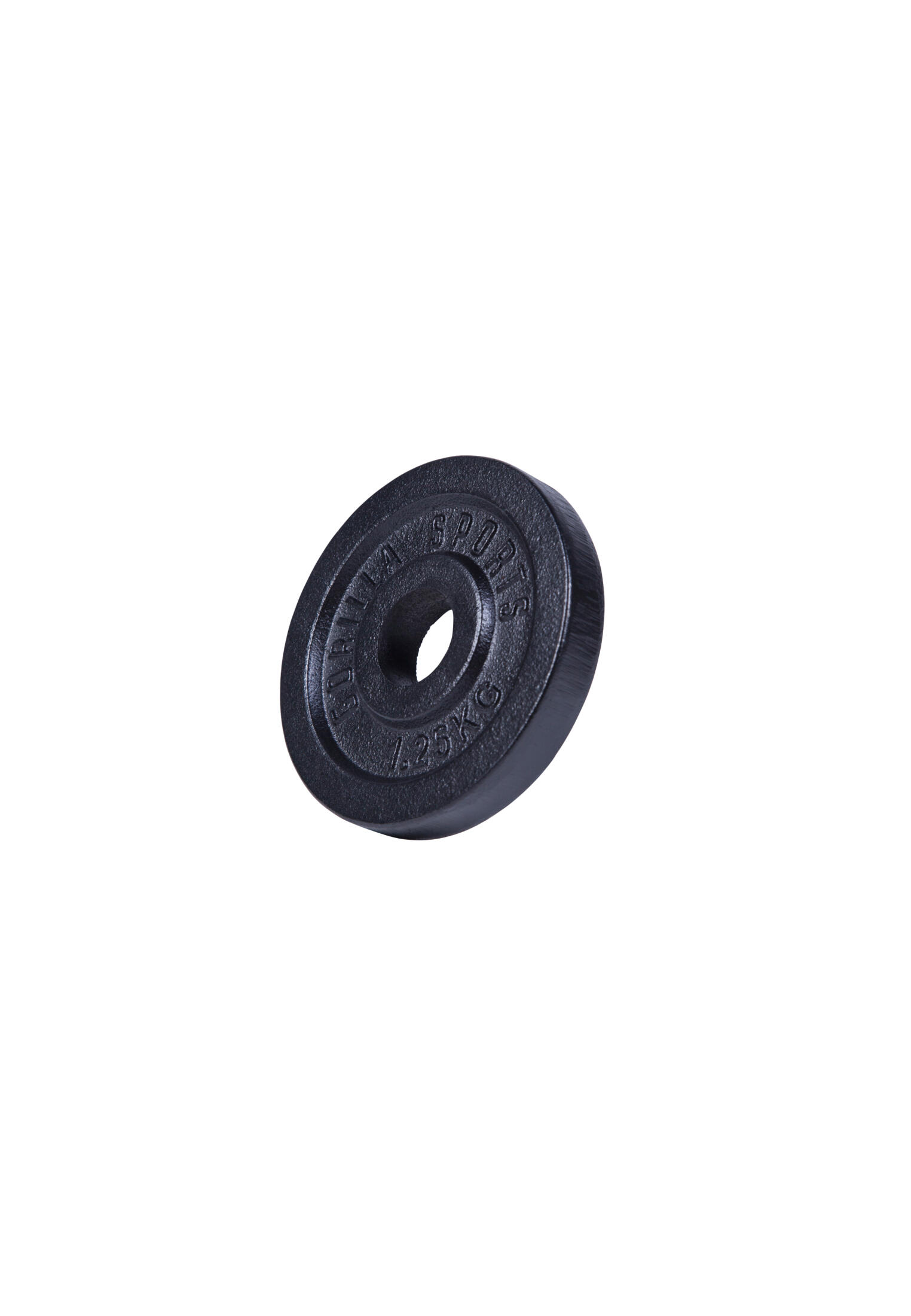 Obciążenie (0,5-30 kg) 31mm talerz żeliwny czarny Gorilla Sports 4/5