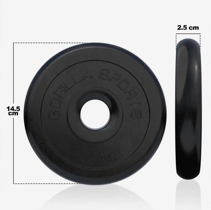 Hantelscheibe Gummi 0,5-25 KG 7/7