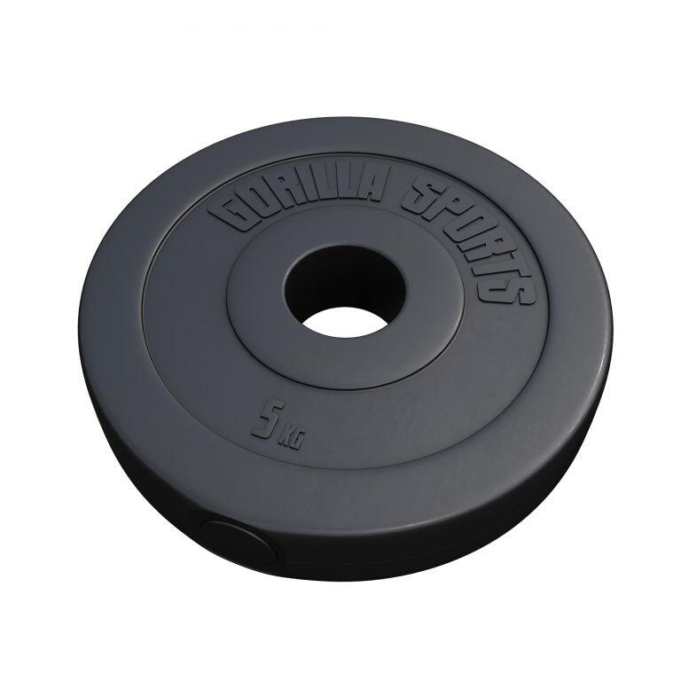 Disc olimpic umplut cu ciment  Ø 50/51mm de la 1,25 la 15 Kg