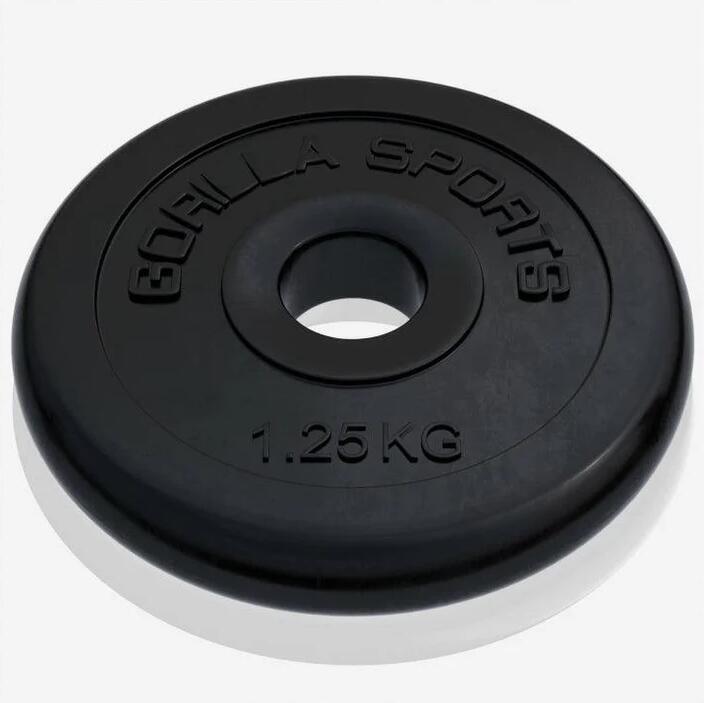 Hantelscheibe Gummi 0,5-25 KG 6/7