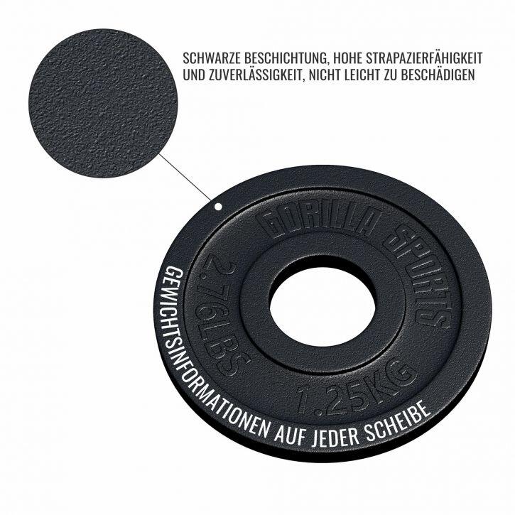 Hantelscheibe Gusseisen 50/51 mm 4/7