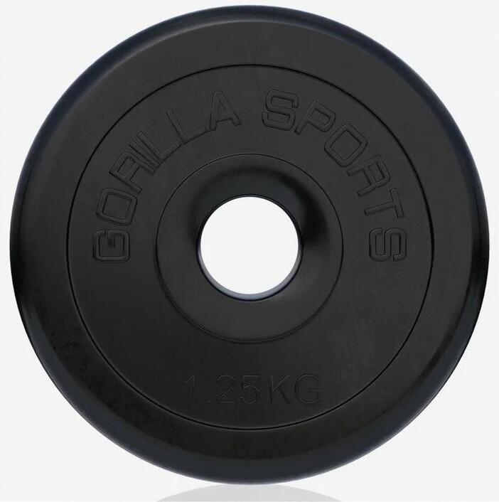 Hantelscheibe Gummi 0,5-25 KG 2/7