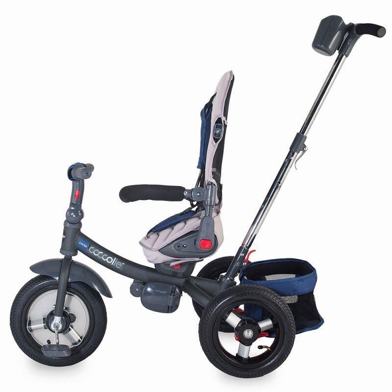 Tricicleta multifunctionala Coccolle Corso Albastru
