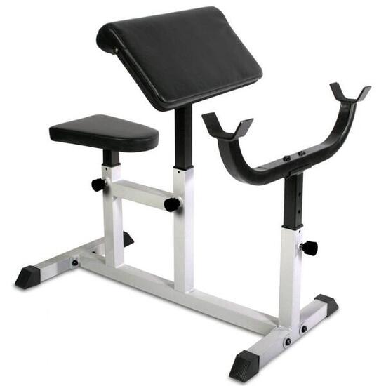 Banc de Musculation Multifonction - Kit d'Haltères 100kg