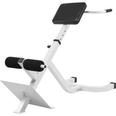 Hyperextensie bank - rugtrainer - roman chair - wit
