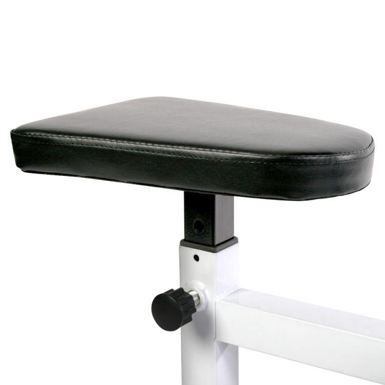 Posilovací lavice - univerzální nastavitelná bench - scottova lavice 2/7