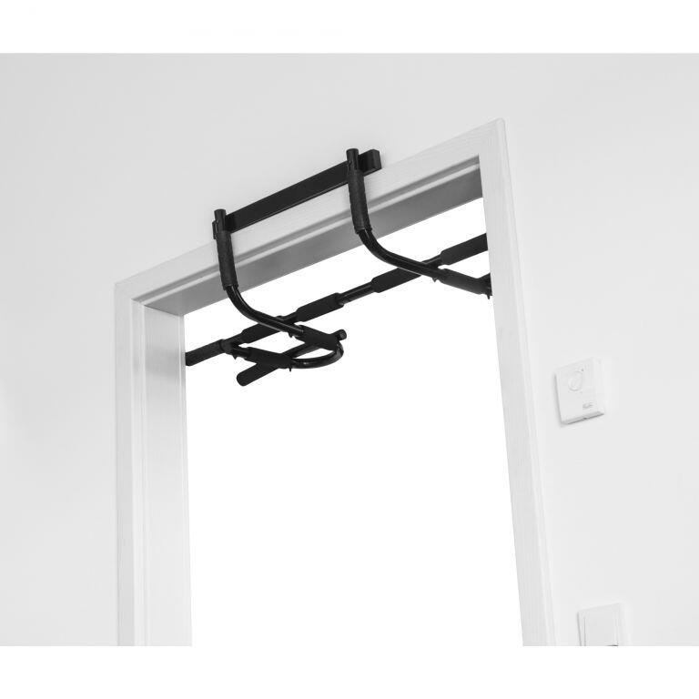 Set bancă de abdomen + bară multifuncțională pentru tracțiuni