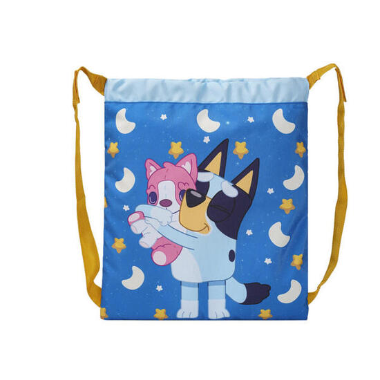 Sac de couchage enfant Bluey avec cordons de serrage réglables et tissu
