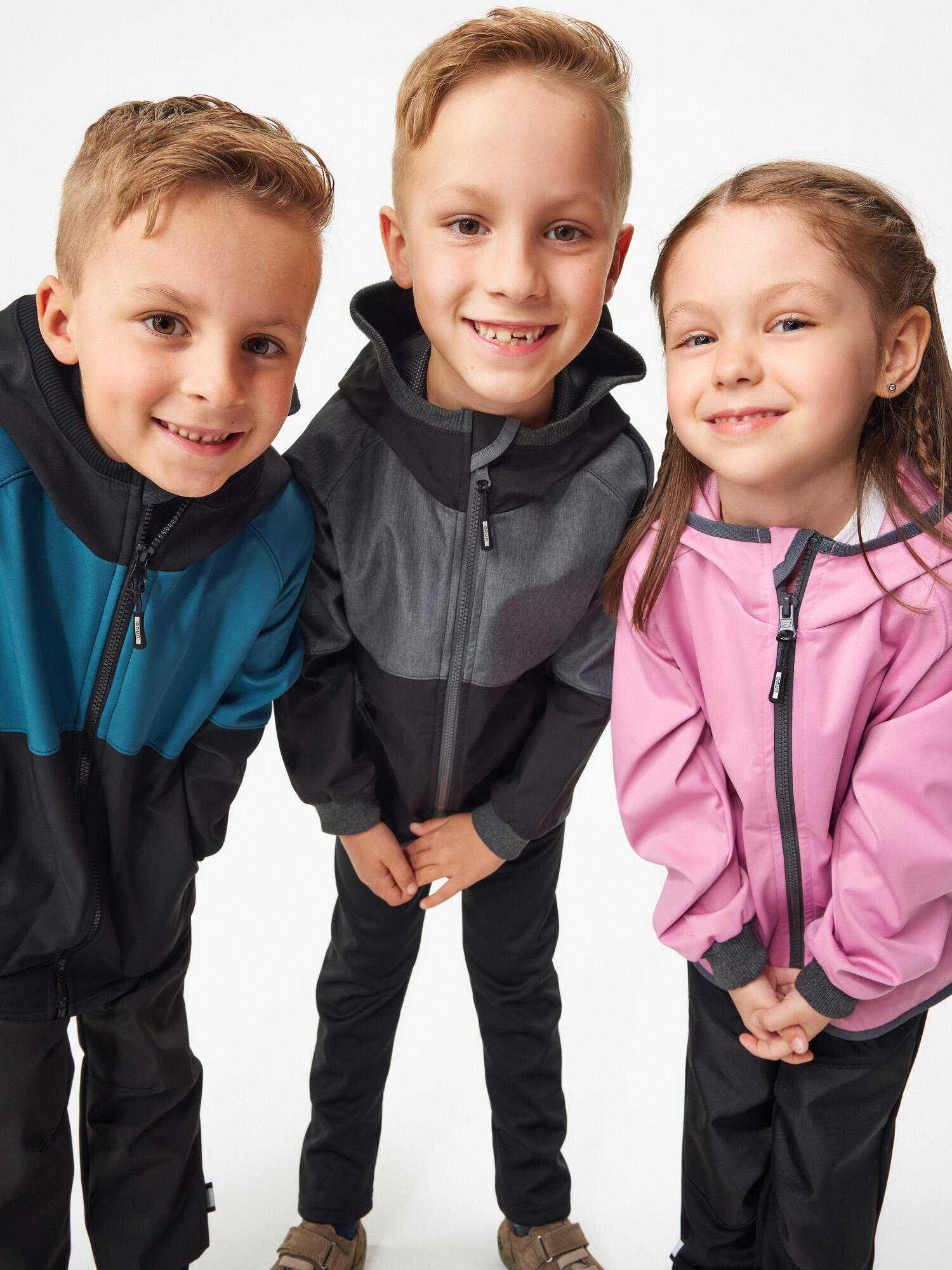 Dětská softshellová bunda bez zateplení Basic 5/7