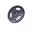 Disc din fontă cu manere ,negru de 10 kg 30/31 mm