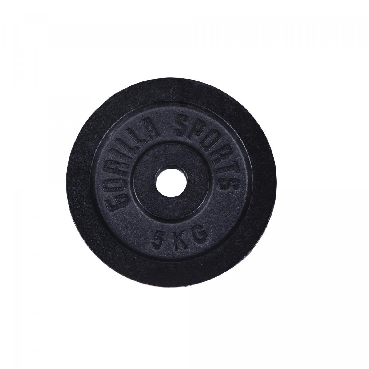 Disc din fontă 30/31 mm 5 kg Negru