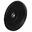 Disc Bumper de cauciuc 10 KG Negru