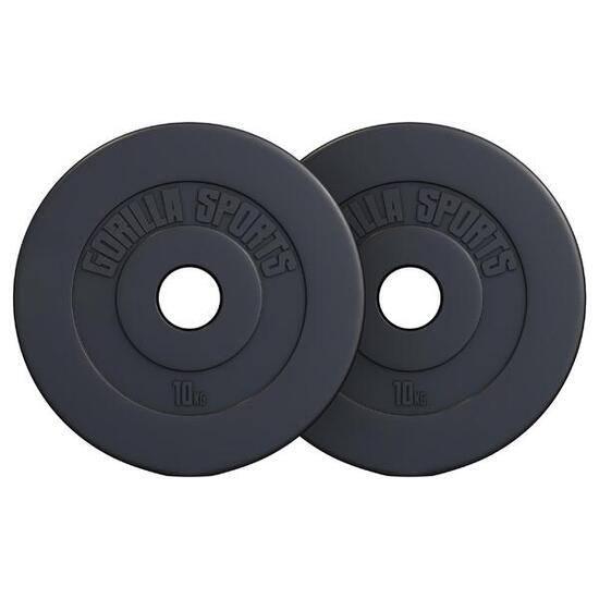 Disque en plastique de 1,25kg à 15 KG - 50/51mm