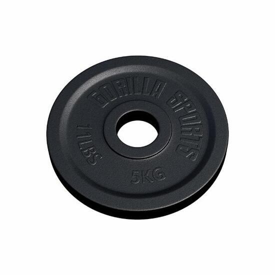 Disques Olympiques en fonte 51 mm | Poids compatibles avec barre olympique 50 mm