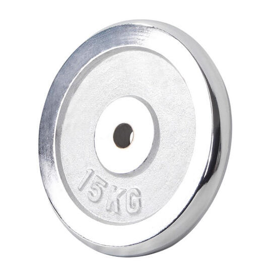 DISQUE DE MUSCULATION CHROMÉ | DIAM 31 MM | AU CHOIX DE 1,25KG À 30KG