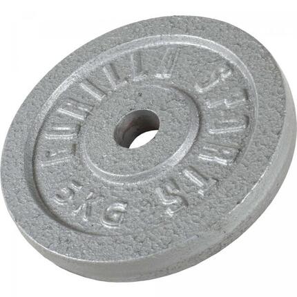 DISQUE DE MUSCULATION FONTE GRIS | DIAM 31MM | AU CHOIX DE 1,25KG À 30KG