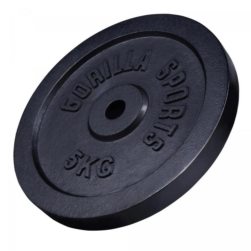 Disc din fontă 30/31 mm 5 kg Negru