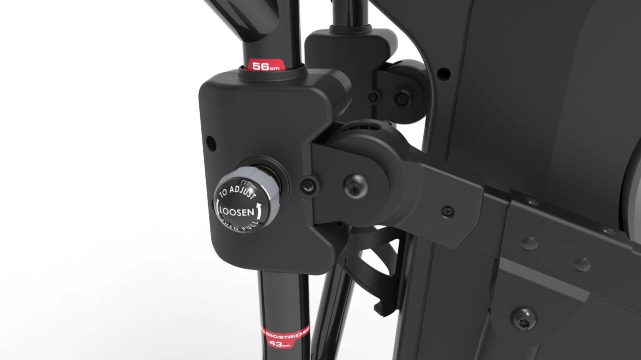 ERX-900 [Ellittica elettronica] Attrezzo cardio cyclette con volano 20 kg 7/7