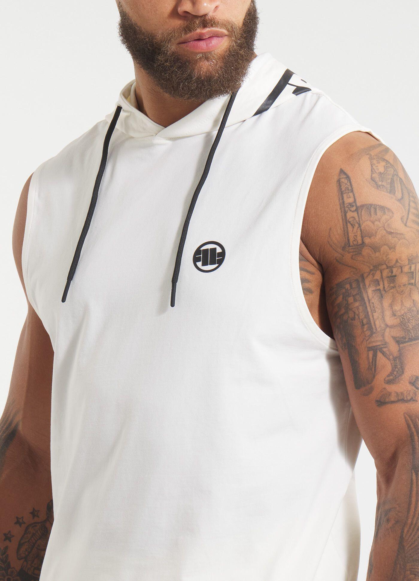 Męski Tank top z kapturem PITBULL Bawełniany bez rękawów Spandex Hilltop 5/12