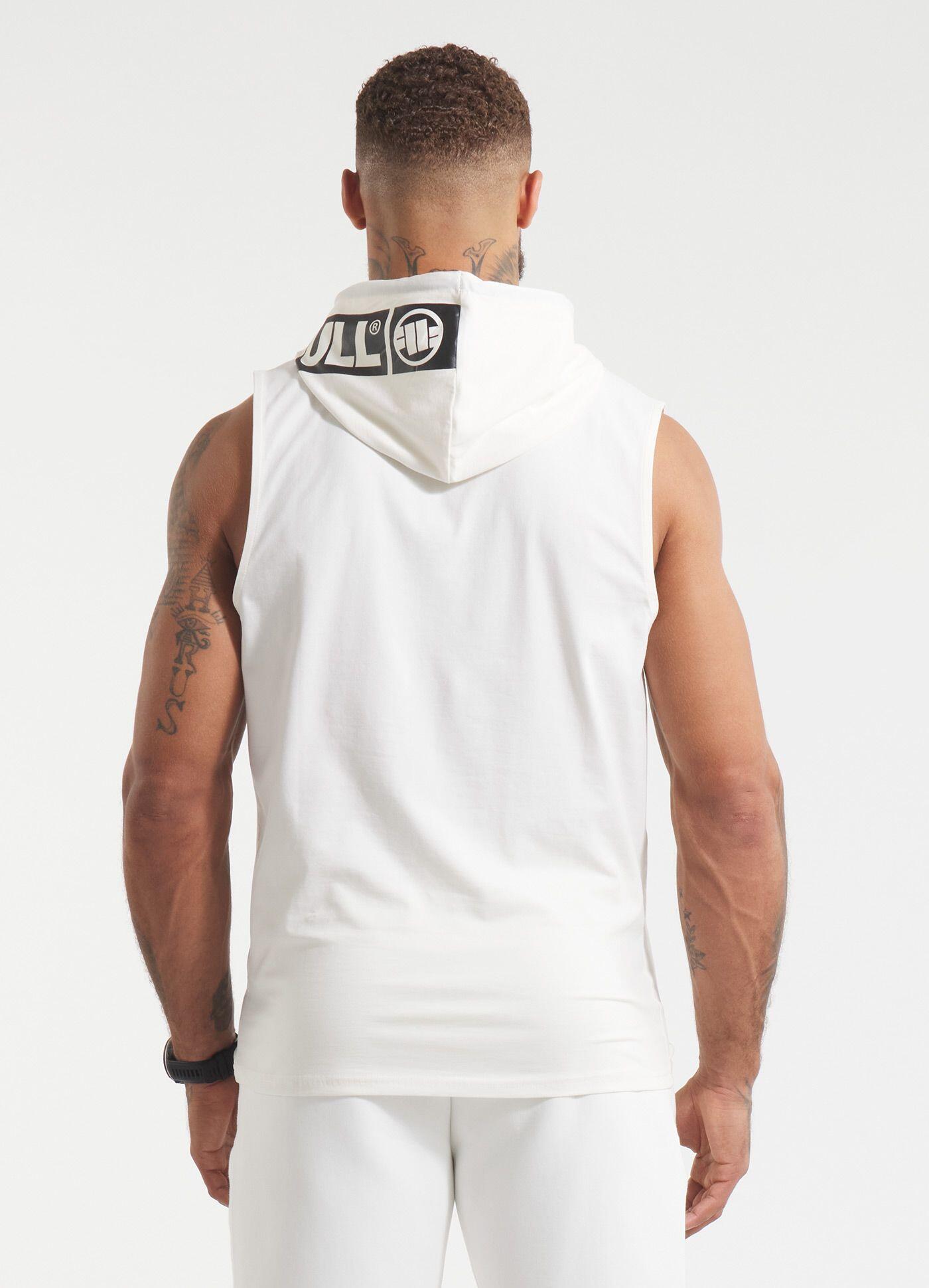 Męski Tank top z kapturem PITBULL Bawełniany bez rękawów Spandex Hilltop 4/12