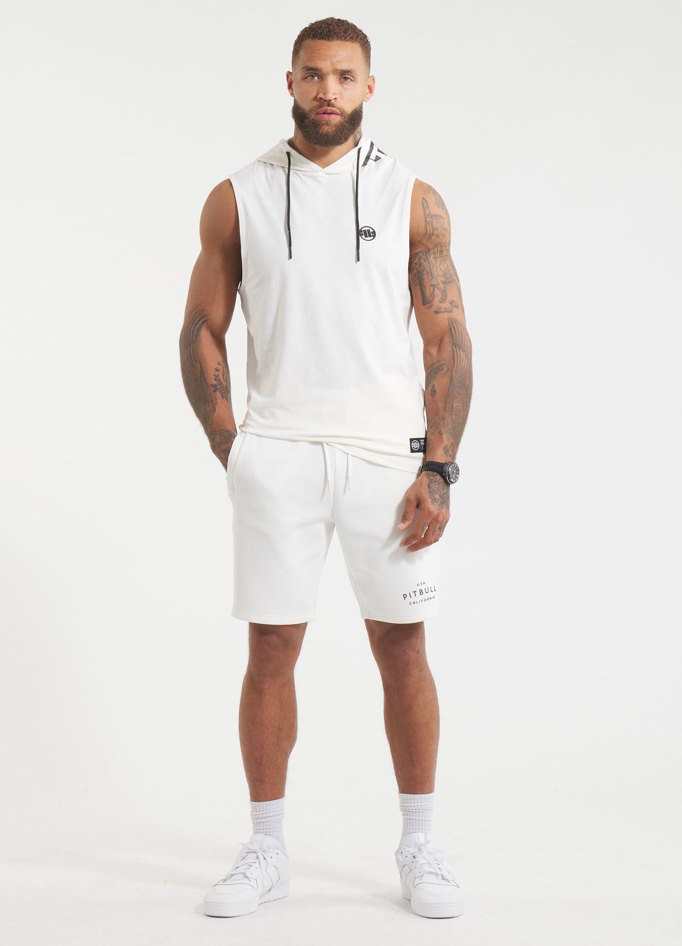 Męski Tank top z kapturem PITBULL Bawełniany bez rękawów Spandex Hilltop 3/12