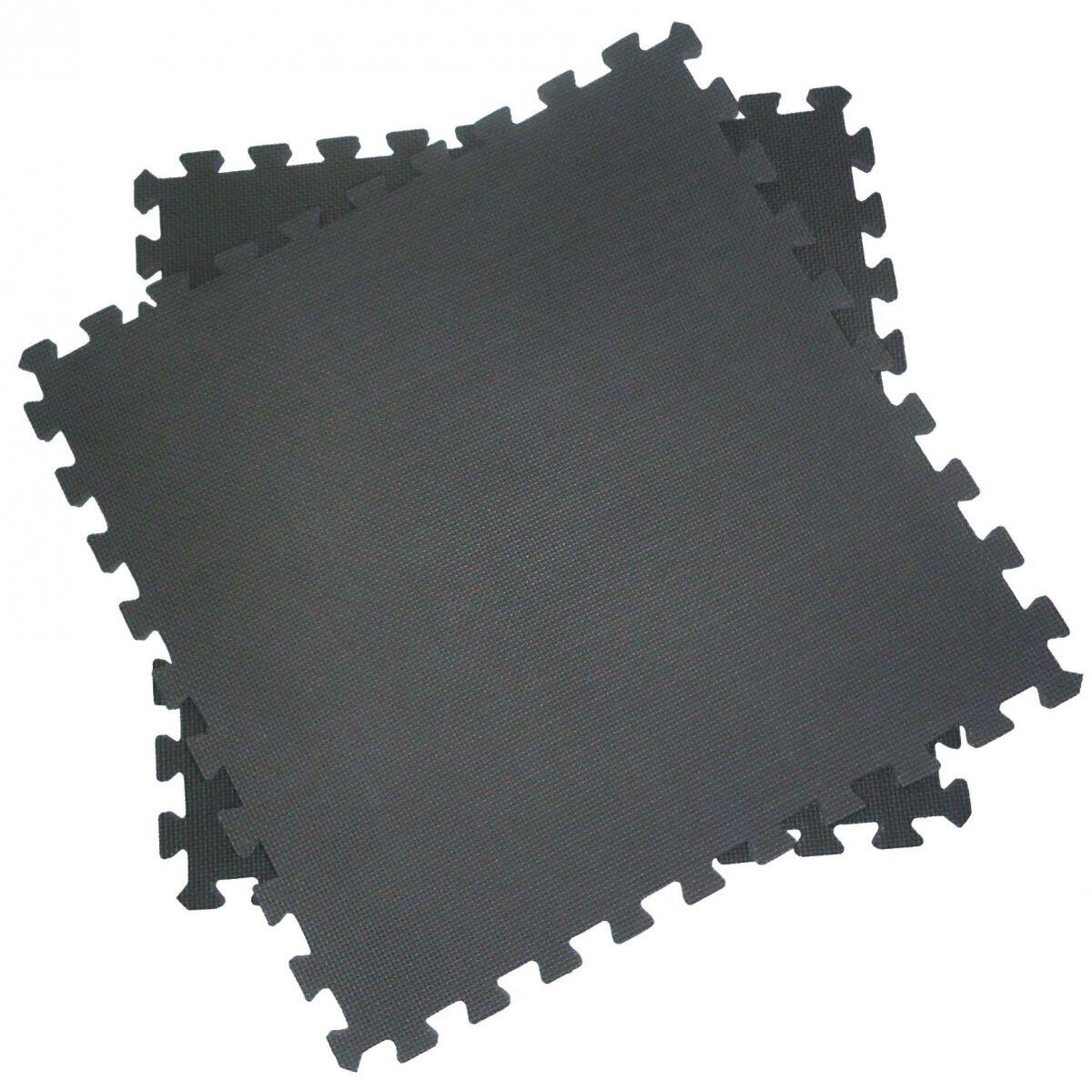 Tatami Mat Zwart 122 x 122 x 1.2 cm 1/4