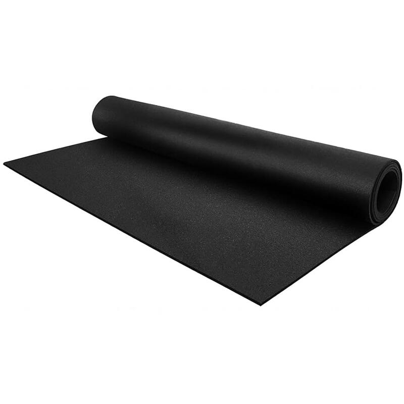 Rolo de borracha 1x10mx6mm (10m²) (Preto) 2/10