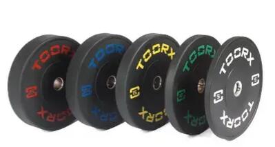 Disco Bumper Training in Gomma (Ø50 mm Olimpico) – Da 5 a 25 kg