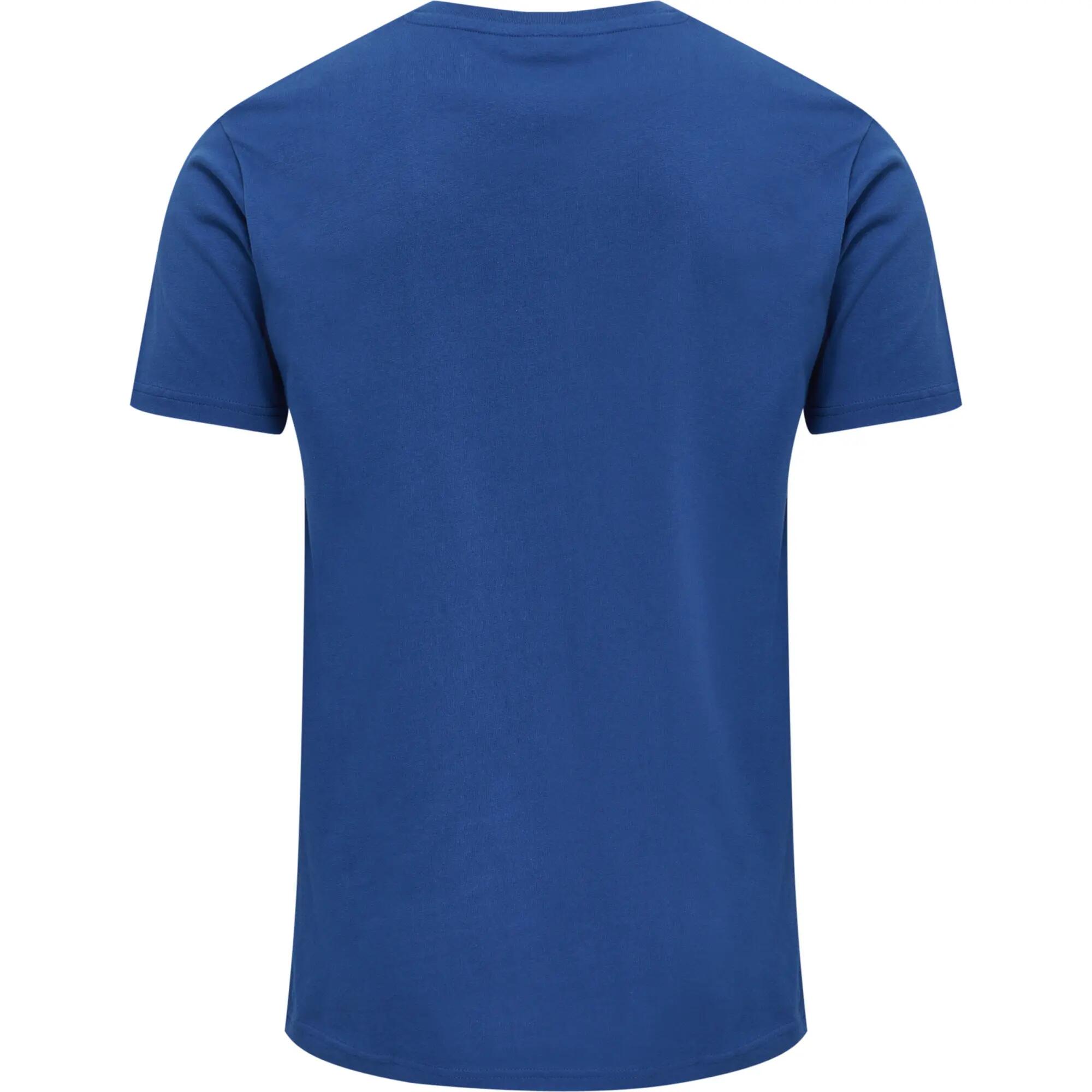 Koszulka bawełniana sportowa Hummel Red Basic T-shirt 10/12