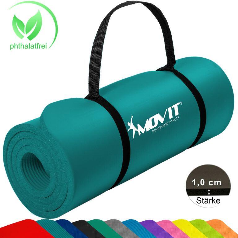 Gymnastikmatte - 183x60x1,0 cm, 12 Farben, für Zuhause oder Unterwegs 4/7
