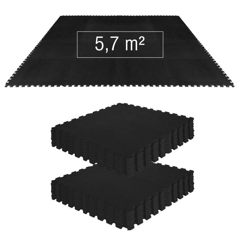 Vloermatten - Beschermingsmatten - 16 stuks -  Totaal 5,76 m2 - 3/7