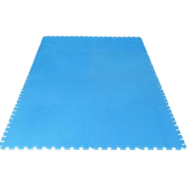 Juego de 8 Baldosas Sin Bordes Gorilla Sports Azul 3/7