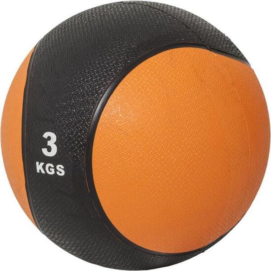 Piłka lekarska (1- 10 kg) piłka z obciążeniem gumowana Gorilla Sports