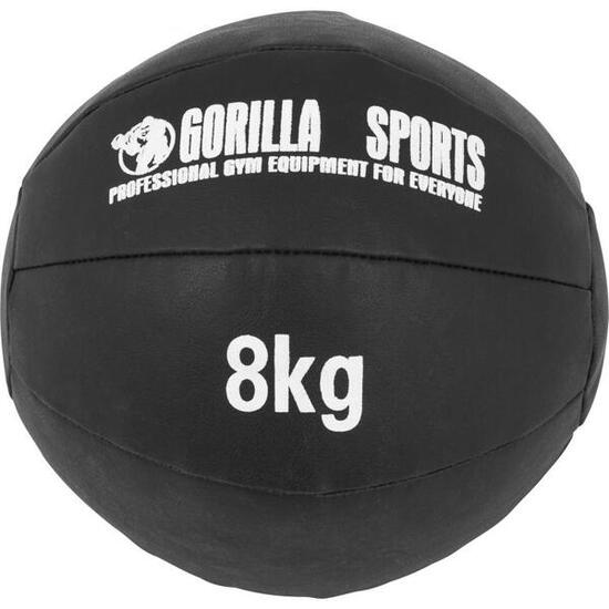 Piłka lekarska (1-10 kg) - piłka z obciążeniem skóra Gorilla Sports