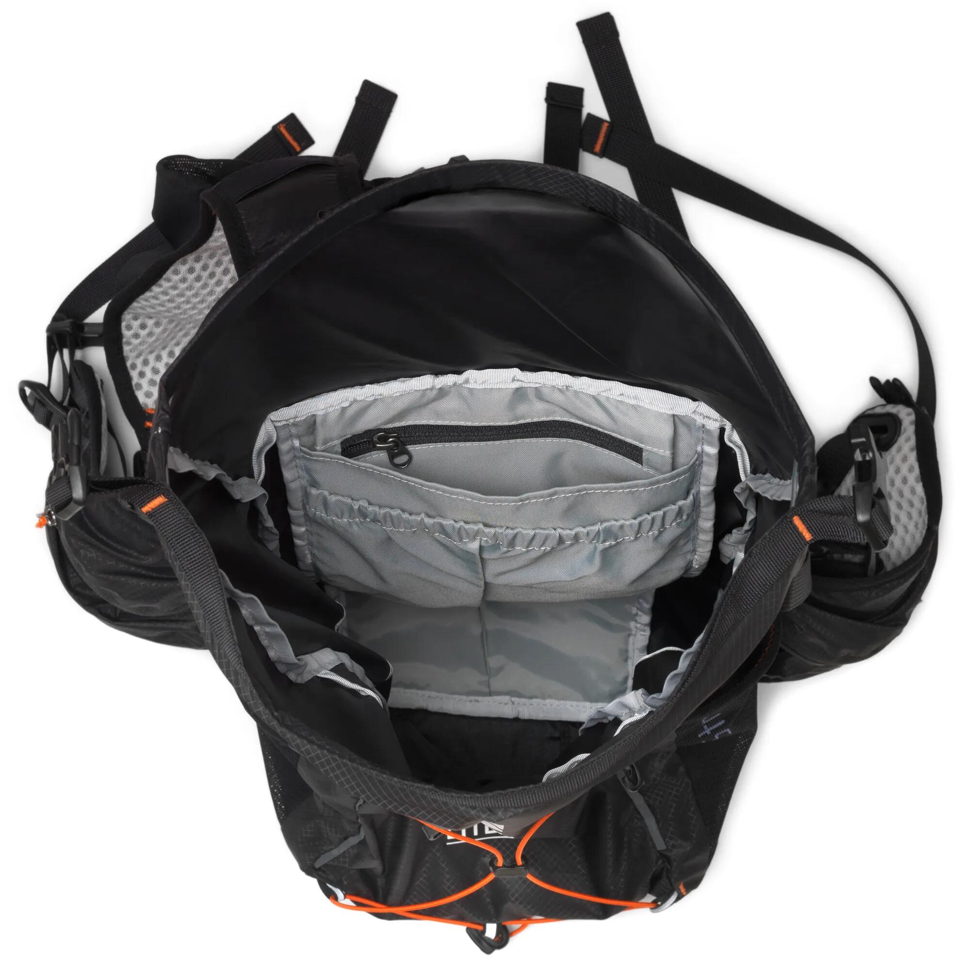 Running Mountain pack 23+3L with Weatherproof Roll Top, Hydration Compatibility 11/15