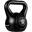 Kettlebell, MOVIT®, 20kg, fonta, negru
